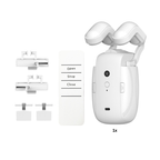 スマートカーテン 3in1｜U型・I型・ポールレール対応｜リモコン操作・簡単設置・静音設計