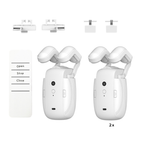 スマートカーテン 3in1｜U型・I型・ポールレール対応｜リモコン操作・簡単設置・静音設計